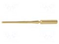 Contact; male; gold-plated; 0.08÷0.22mm2; crimped; for cable HARTING 21011009014