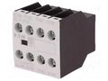 Auxiliary contacts; Leads: screw terminals; front EATON ELECTRIC DILA-XHI31