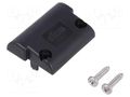 End header; technopolymer PA; ELEROLL transport system; black ELESA+GANTER RLT-HE