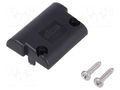 End header; technopolymer PA; ELEROLL transport system; black ELESA+GANTER RLT-HE