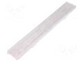 LED lens; rectangular; transparent; LED SAMSUNG,LM561B Plus LEDIL F15952