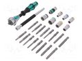 Kit: screwdrivers; Kraftform Kompakt Zyklop Speed; 26pcs. WERA WERA.051045