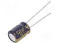 Capacitor: electrolytic; low ESR; THT; 220uF; 16VDC; Ø8x11.5mm PANASONIC EEUFC1C221