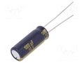 Capacitor: electrolytic; low ESR; THT; 1000uF; 10VDC; Ø8x20mm; ±20% PANASONIC EEUFC1A102L