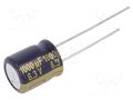 Capacitor: electrolytic; low ESR; THT; 1000uF; 6.3VDC; Ø10x12.5mm PANASONIC EEUFC0J102