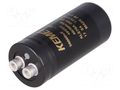 Capacitor: electrolytic; 36mF; 40VDC; Ø36x82mm; Pitch: 12.8mm; ±20% KEMET ALS70A363DE040