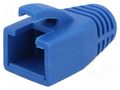 RJ45 plug boot; 8mm; blue LOGILINK LOG-MP0035B