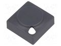 Button; rectangular; grey; polyamide; 15.5x15.5mm Marquardt 829.000.021