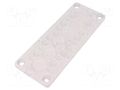 Multigate grommet; elastomer thermoplastic TPE; light grey HT HI TECH POLYMERS HTKC-28-TPE
