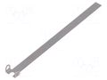 Straight lever; 55.3mm; stainless steel Marquardt 191.071.031