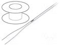 Wire; 2x0.75mm2; OFC; stranded; silicone; white; -60÷180°C TASKER TAS-TSK72