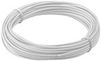 Insulated Copper Wire, 10 m, white - 1-wire copper cable, stranded (18x 0.1 mm) 55046