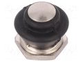 Cap; neoprene rubber; pushbutton swithces; black Marquardt 343.002.023