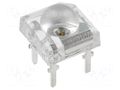 LED Super Flux; red; 7.62x7.62mm; 10000÷12000mcd; 30°; 50mA OPTOSUPPLY OSR5PAZE31D