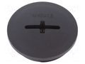 Stopper; M40; 1.5; IP68; polyamide; black; SKINDICHT®; with seal LAPP BLK-GL-M40+O-R9005