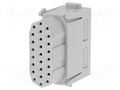 Connector: HDC; module; female; 4A; 50V; Han-Modular®; PIN: 25 HARTING 09140253101