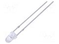 LED; yellow green; 3mm; 600mcd; 30°; Front: convex; 1.8÷2.6VDC FORYARD FYL-3014SUGC1A