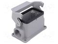 Enclosure for connectors: HDC; size 10B; Han® B; IP65; with latch HARTING 09300101251