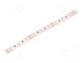 LED tape; white warm; 5630; LED/m: 60; 10mm; white PCB; IP20; 18W/m WISVA OPTOELECTRONICS HH-30KGI-5630FWNA