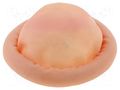 Finger cots; ESD; M; L: 65÷75mm; W: 28mm; Thk: 0.09mm; latex; pink ELME FING-BL-ESD-M
