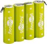 4x AA (Mignon) - 2100 mAh, Solder tail (Z), (NiMH), 4.8 V 55580 4040849555800