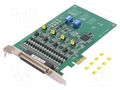 Serial port card; PCI,RS232/RS422/RS485 x4; D-Sub 37pin,female ADVANTECH PCIE-1612B-AE