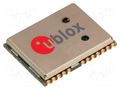 Module: GPS/BEIDOU; ±2.5m; NMEA,RTCM,UBX; -167dBm; 2.7÷3.6VDC u-blox NEO-M8Q