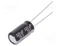Capacitor: electrolytic; THT; 220uF; 35VDC; Ø8x15mm; Pitch: 3.5mm PANASONIC EEUEB1V221