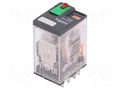Relay: electromagnetic; 4PDT; Ucoil: 230VAC; Icontacts max: 6A SCHNEIDER ELECTRIC RXM4AB1P7
