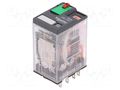 Relay: electromagnetic; 4PDT; Ucoil: 230VAC; Icontacts max: 6A SCHNEIDER ELECTRIC RXM4AB2P7