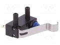 Microswitch SNAP ACTION; 0.1A/125VAC; 2A/12VDC; SPDT; ON-(ON) OMRON Electronic Components D2HW-BL271H