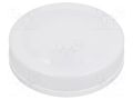Lamp: lighting fixture; KALIPSO; polycarbonate; E27; IP44; Ø: 254mm PAWBOL PW-D.3142M