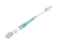 FIBER OPTIC CONN, LC, DUPLEX, 2MM FOC-LCMM0220-AQUER