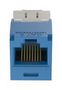 RJ45 CONN, JACK, 8P8C, 1PORT, BLUE CJ688TGBU-24