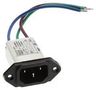 POWER INLET FILTER, EMI, 15A, 250VAC 15EEJ8