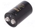 Capacitor: electrolytic; 15mF; 63VDC; Ø51x82mm; Pitch: 22.2mm; ±20% KEMET ALS30A153KE063