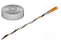 Wire: servo drive; chainflex® CF27.D,hybrid; orange; stranded; Cu IGUS CF27.60.15.02.02.D