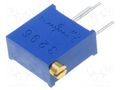 Potentiometer: mounting; multiturn; 2kΩ; 500mW; THT; ±10%; linear SR PASSIVES T910Z-2K