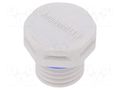 Pressure compensation device; IP68; -40÷125°C; Thread: M12 AMPHENOL VENT-PS1NGY-N8001
