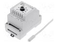 Module: regulator; NTC; temperature; NO,relay; plaster embedded ETRON TP-TPMC-33