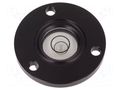 Spirit level; mounting flange, for inserting; H: 11mm; aluminium ELESA+GANTER GN2277-ALS-30-K30B