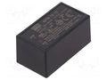 Converter: AC/DC; 10W; Uin: 80÷264VAC; 12VDC; Iout: 850mA; OUT: 1; 83% MEAN WELL MPM-10-12