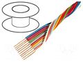 Wire; 6x0.35mm2; unshielded; 49V; 100m; OFC; stranded TASKER TAS-C107