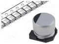 Capacitor: electrolytic; low ESR; SMD; 330uF; 35VDC; Ø10x10.2mm PANASONIC EEEFC1V331P