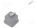 Protection cover; size 3A; Han; for latch; metal; Han 3A-AK HARTING 09200035426