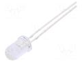 LED; blue; 5mm; 6000mcd; 15°; Front: convex; 2.8÷3.6VDC FORYARD FYL-5014UBC1C