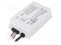 Power supply: switching; LED; 65W; 36VDC; 1.8A; 180÷295VAC; IP67 MEAN WELL ODLV-65-36