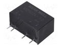 Converter: DC/DC; 2W; Uin: 4.5÷5.5VDC; Uout: 12VDC; Iout: 167mA; SIP7 MEAN WELL MDS02L-12