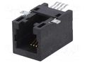 Connector: RJ9; socket; PIN: 4; Cat: 5; Layout: 4p4c; SMT; horizontal ENCITECH RJJU44141E3H007