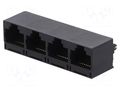 Connector: RJ45; socket; PIN: 8; Cat: 5; 8p8c ENCITECH RJJU88442E1V004